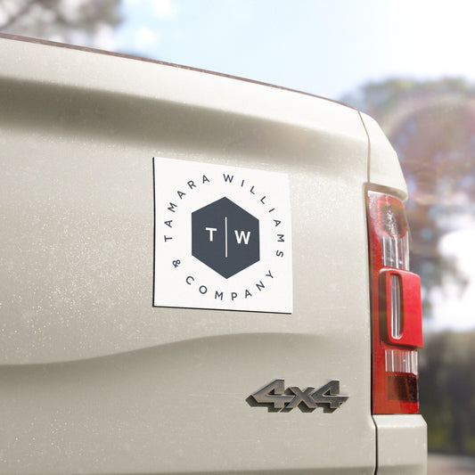 Square TWCO Car Magnets